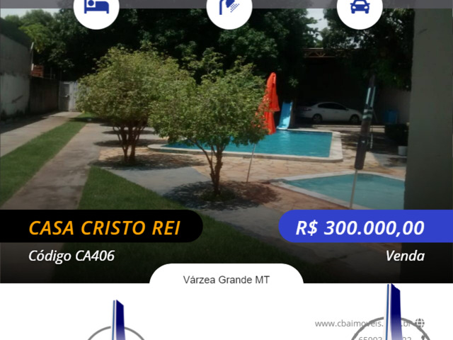 #CA406 - Casa para Venda em Cuiabá - MT